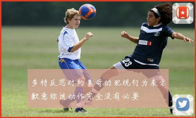 多特反思对约基奇的犯规行为表示歉意称该动作完全没有必要